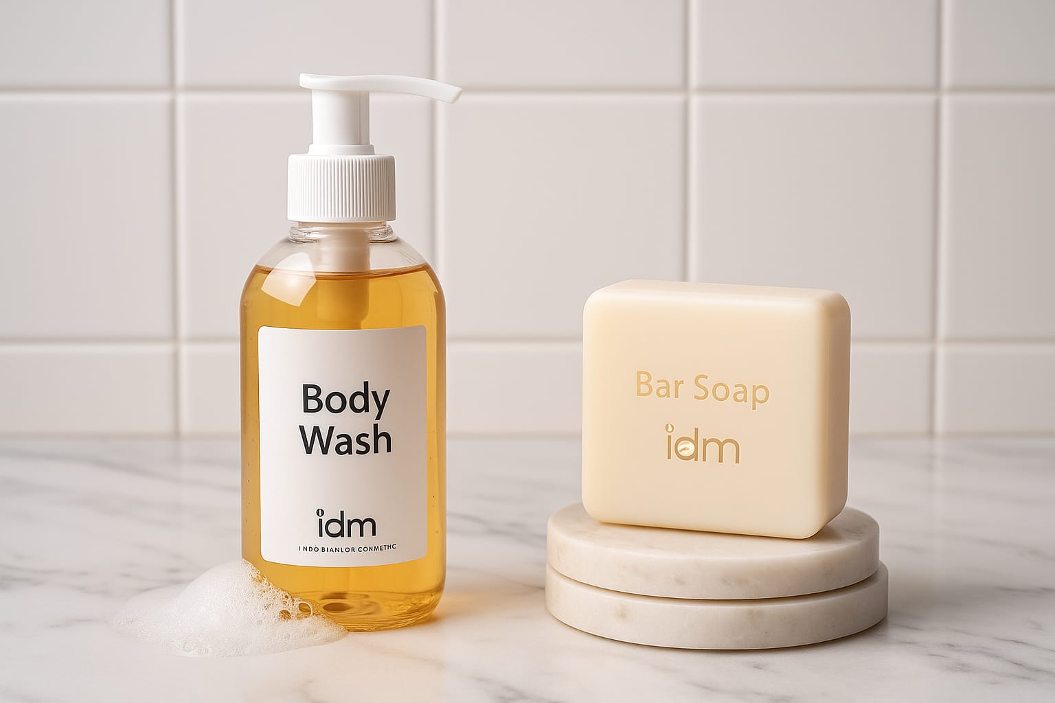 body wash vs sabun batang